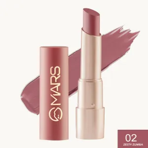 MARS Creamy Matte Long Lasting Lipstick 3.2g (02 Zesty Zumba)